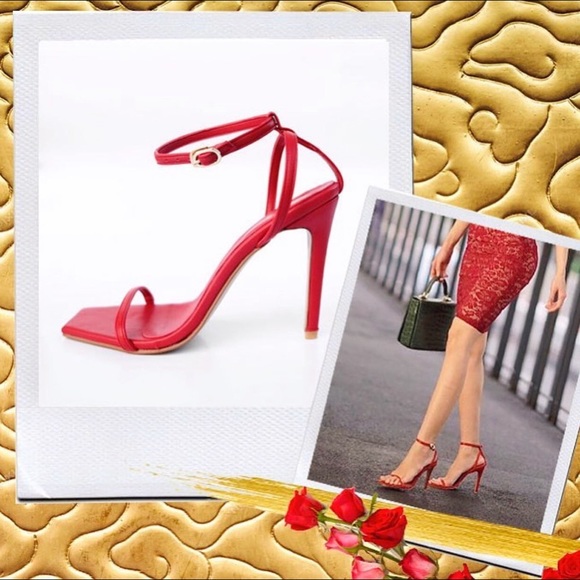 La Fina shoes 👠 Sandal Heels Open Toed. - Picture 2 of 7